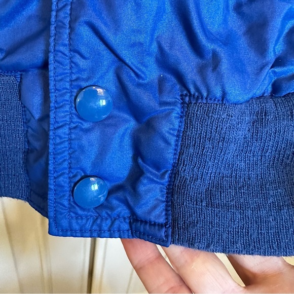 Vintage 90s Polo Ralph Lauren Color Block Jacket Blue Yellow Rare Y2K Logo Nylon - Picture 10 of 12